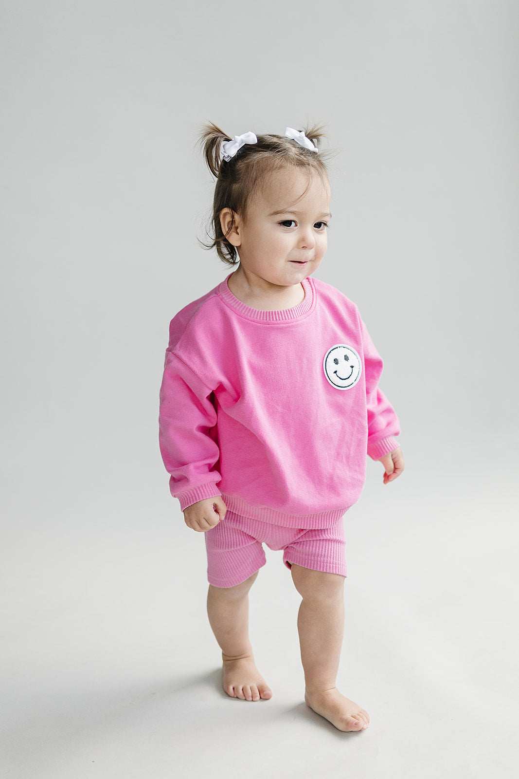 Biker Shorts Set | Pink