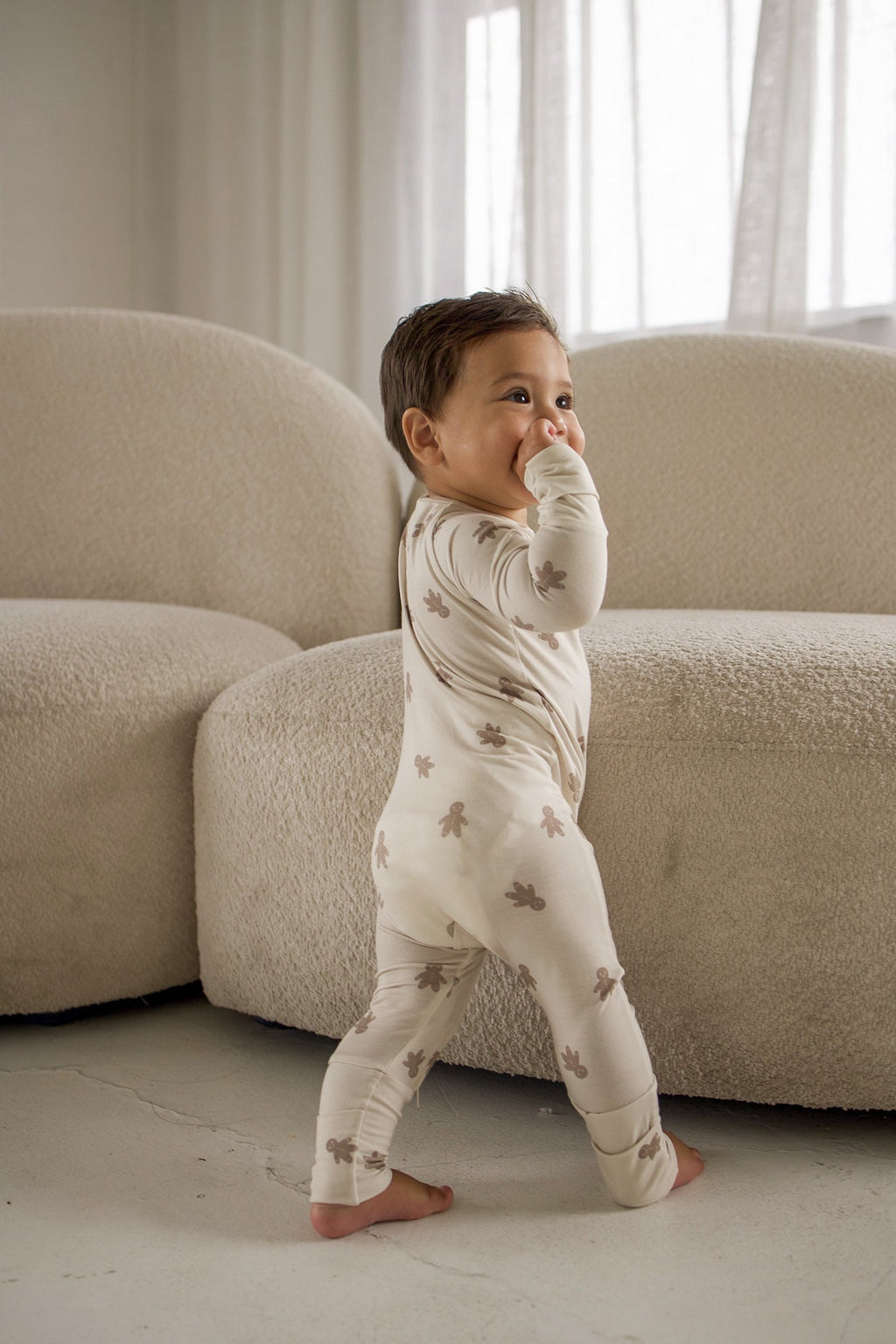 Bamboo Zip Pajamas | Gingersnap