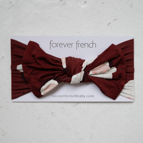Bamboo Head Wrap | Vintage Santa
