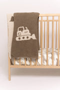 Plush Blanket | Bulldozer