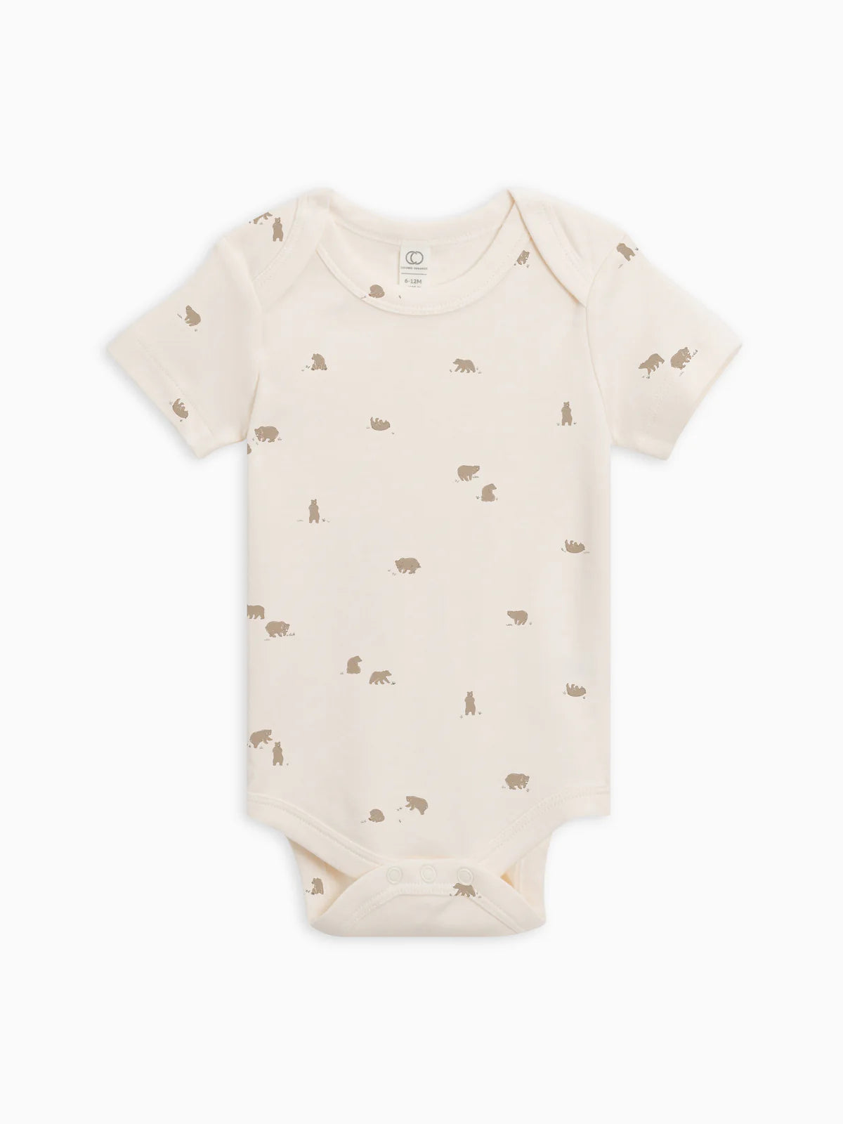Afton Bodysuit-Bear/Truffle + Thyme