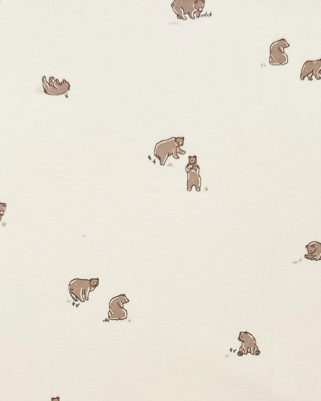 Afton Bodysuit-Bear/Truffle + Thyme