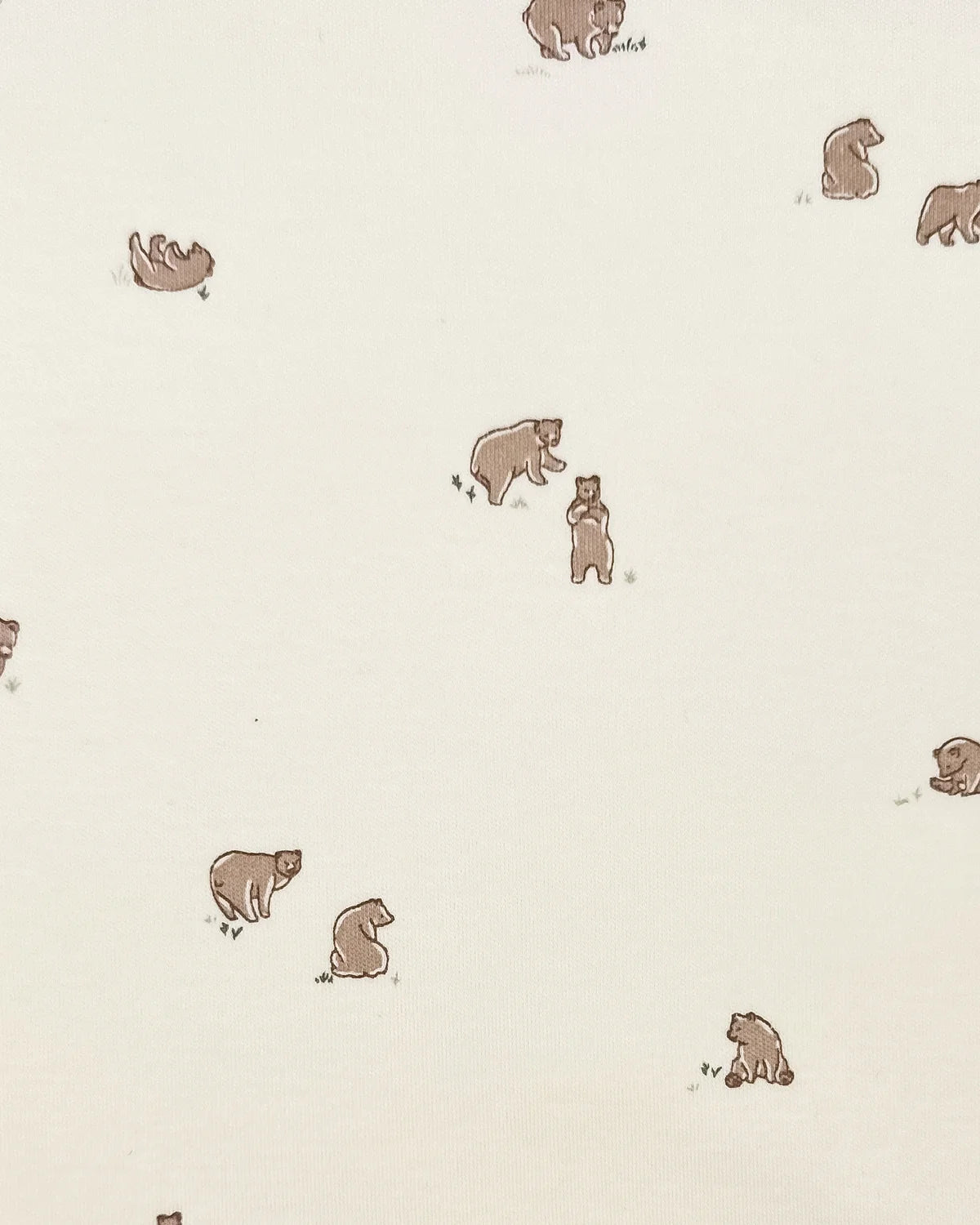 Afton Bodysuit-Bear/Truffle + Thyme