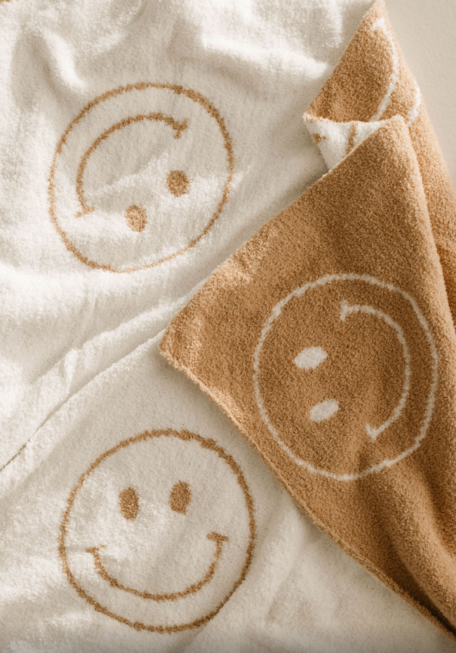 Plush Blanket  | Original Just Smile